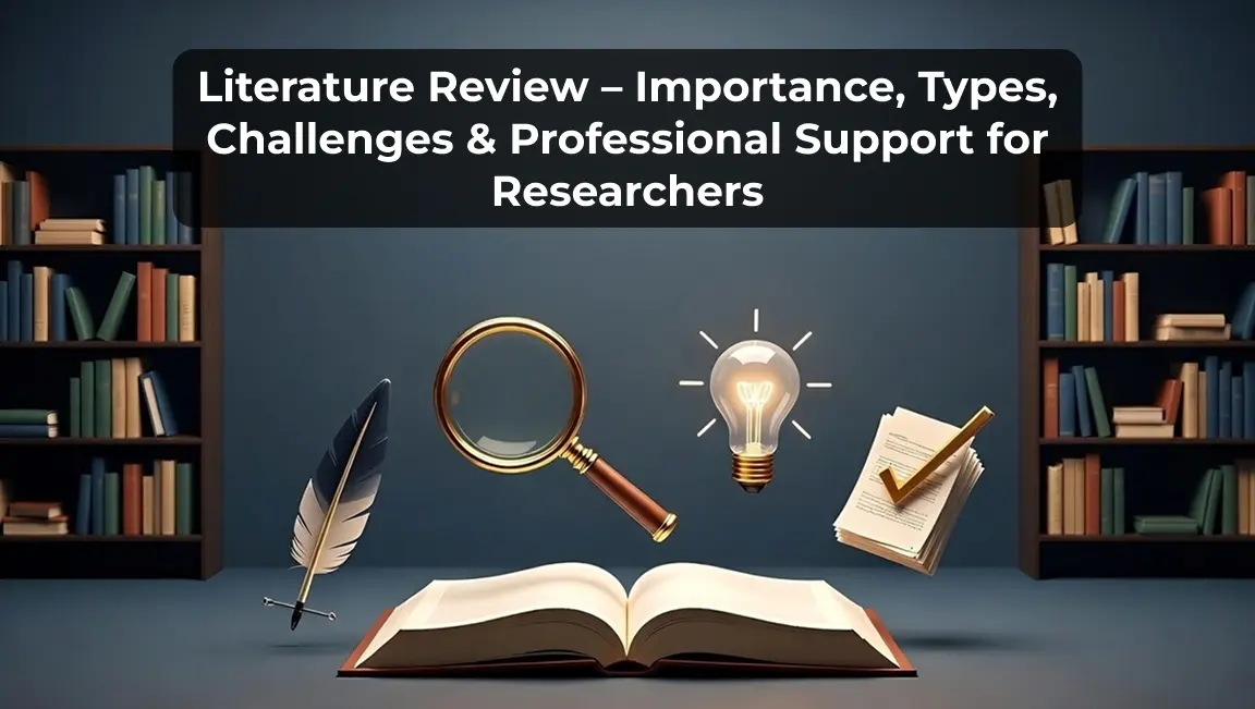 Literature Review – Importance, Types, Challenges & Professional Support for Researchers